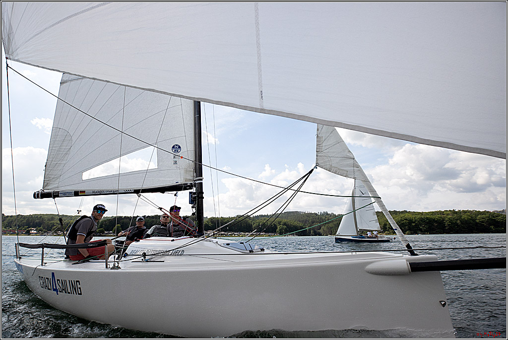 J70 - WOODLAND, 12.06.2021 Segelboot; Segeln; Woodland; Spinnaker; J70; Sorpesee; Sauerland